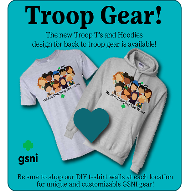 Troop T's and Hoodies