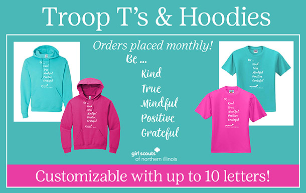 Troop T's and Hoodies