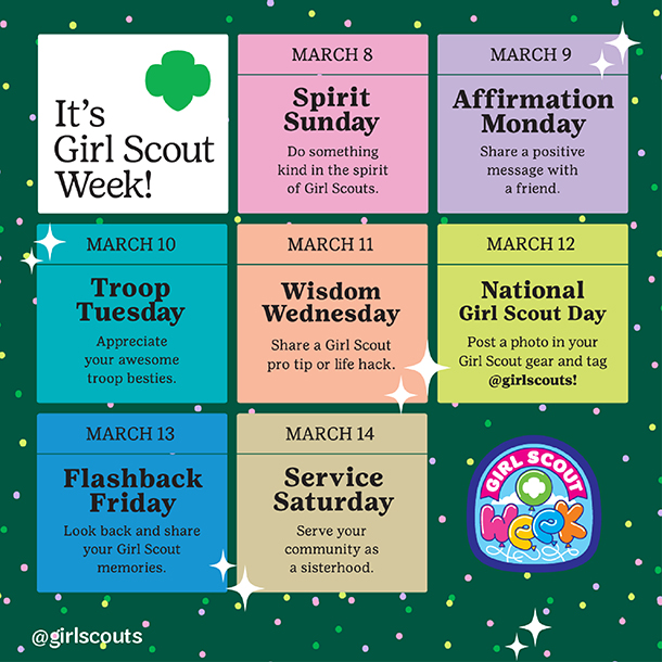 Celebrate Girl Scout Week